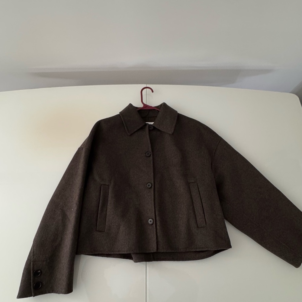 Zara Dark Brown Women's Coat